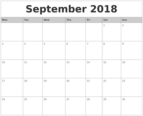 Monthly Visualization Sheet